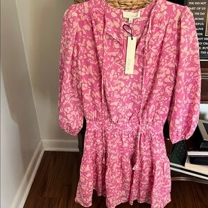 Pinch Vibrant Pink Patterned Dress
